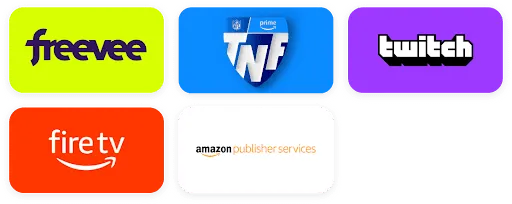 Ads run on and off Amazon properties