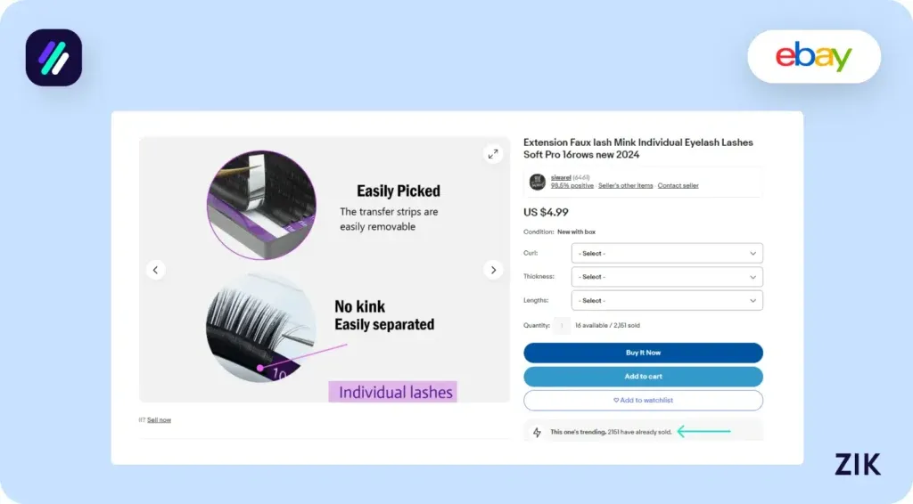 Aim for products with competitive pricing