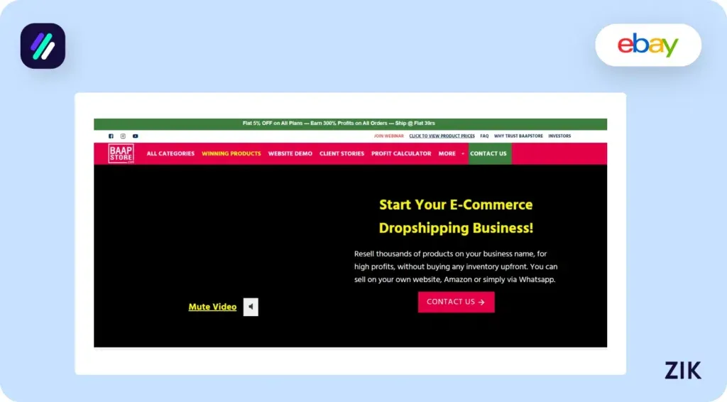 Baapstore dropshipping suppliers India
