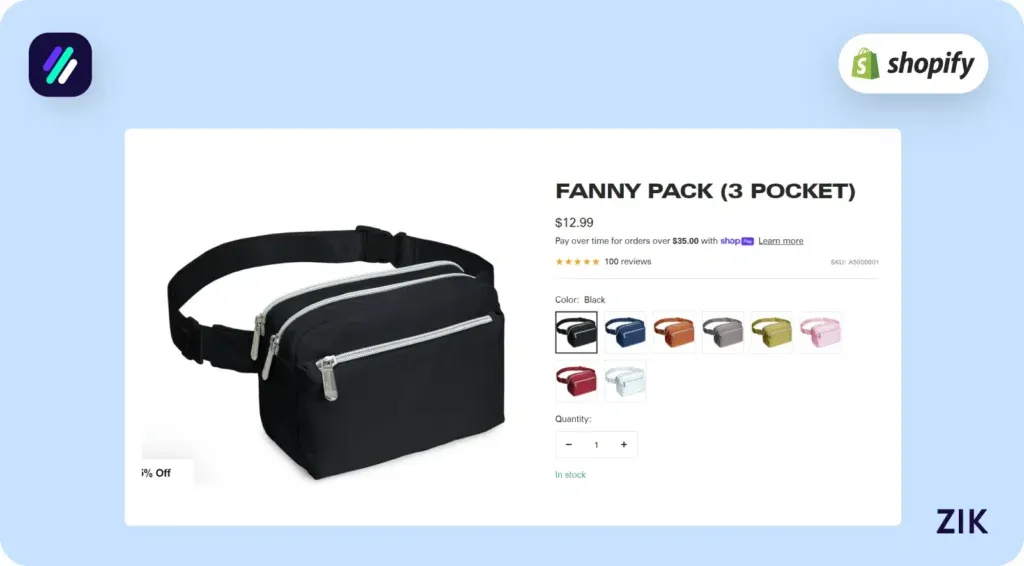 Fanny Pack Top Product