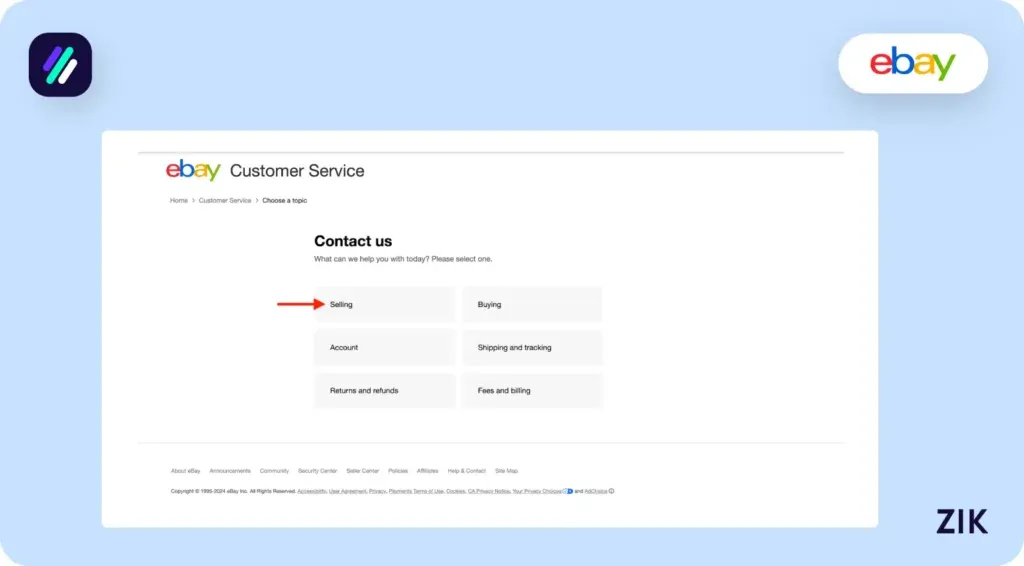 Identify your eBay account type