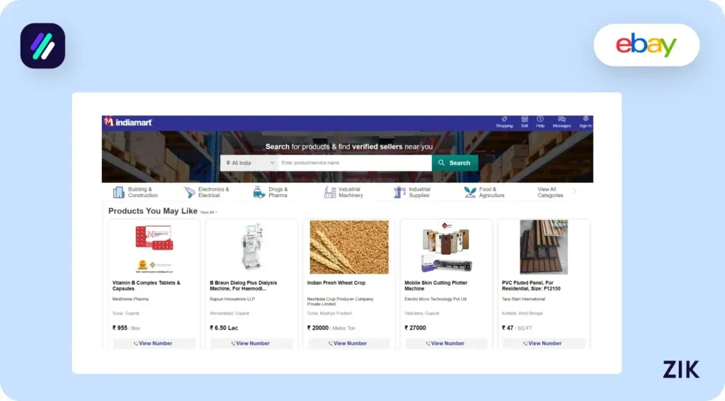 India mart dropshipping suppliers India