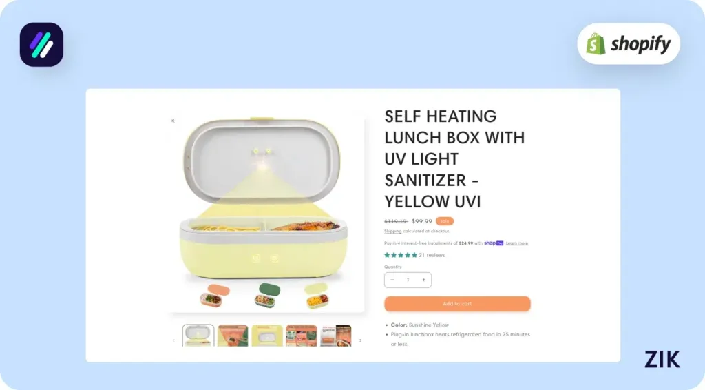 Portable Self-Heating Lunch Box Top Selling Product