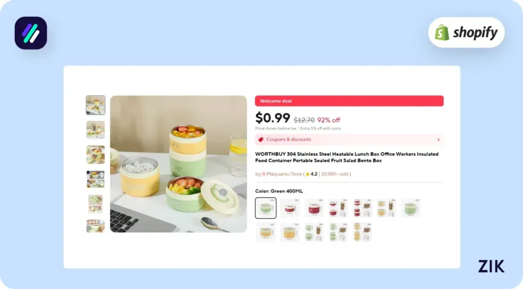 Portable Self-Heating Lunch Box supplier