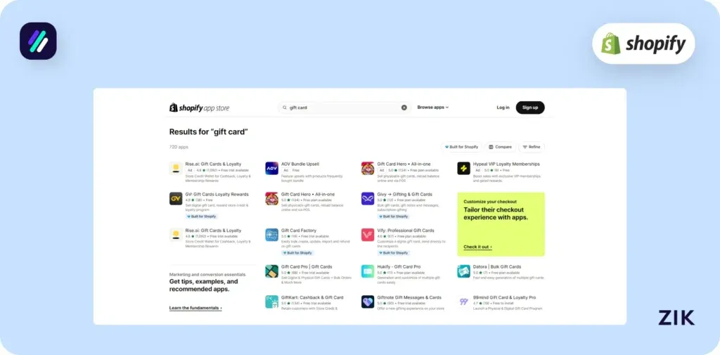 Step 1: Go to the Shopify App Store.
