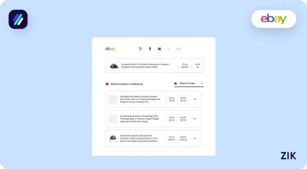 Tent Top Seller eBay