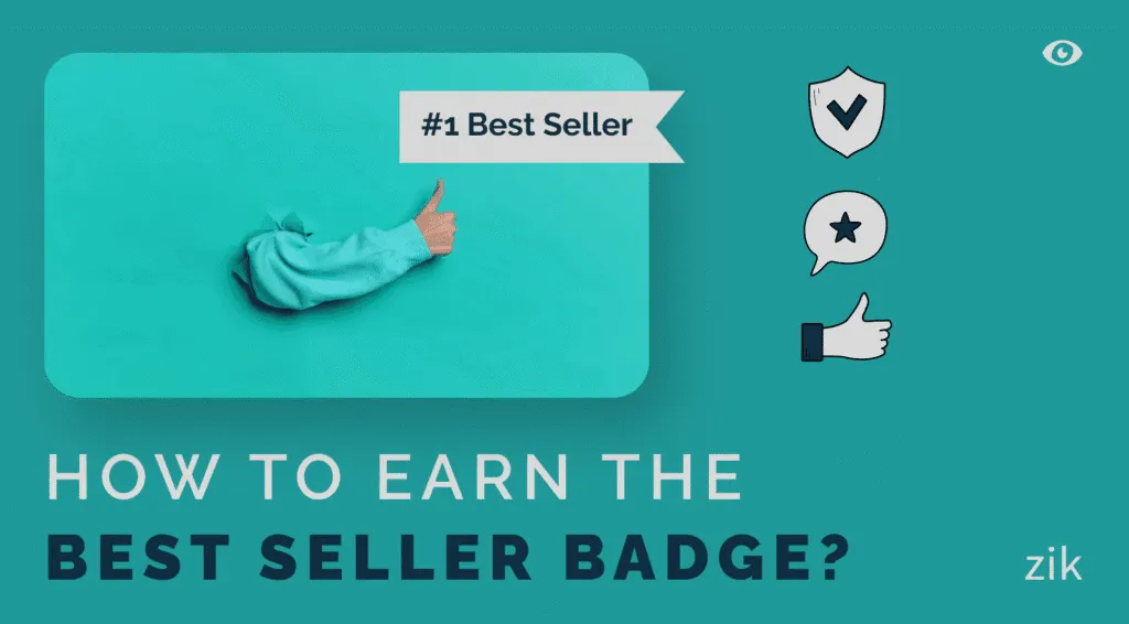 best seller badge Amazon
