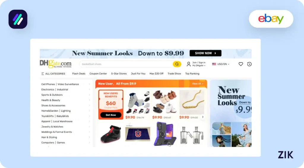 DHGate chinese dropshipping supplier