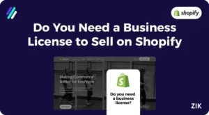 do you need a business license to sell on shopify