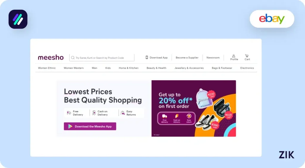 meesho dropshipping suppliers India