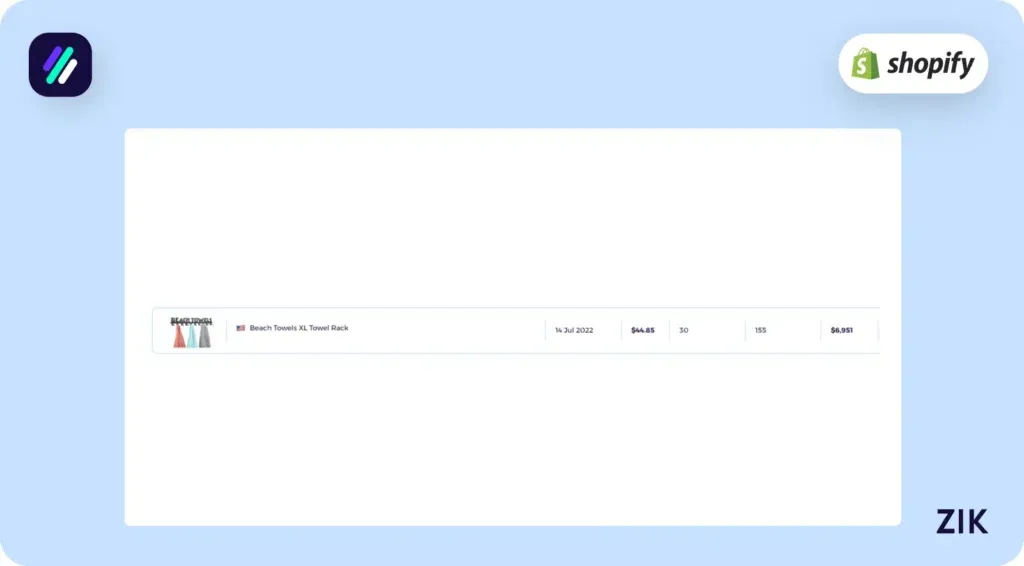 product sold 155 times in the past 30 days