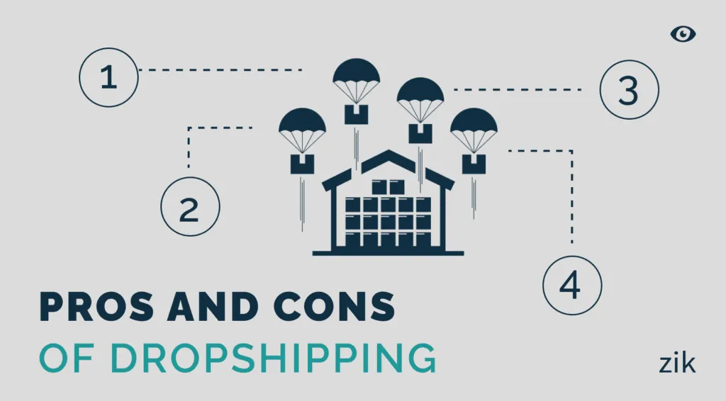 pros and cons of dropshipping