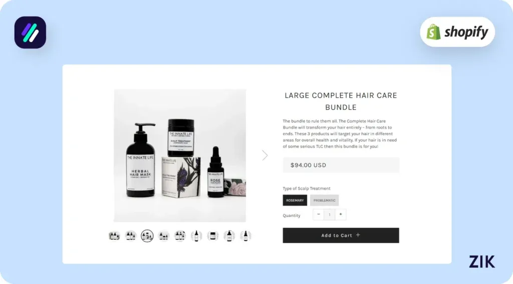 Choose What Products to Bundle