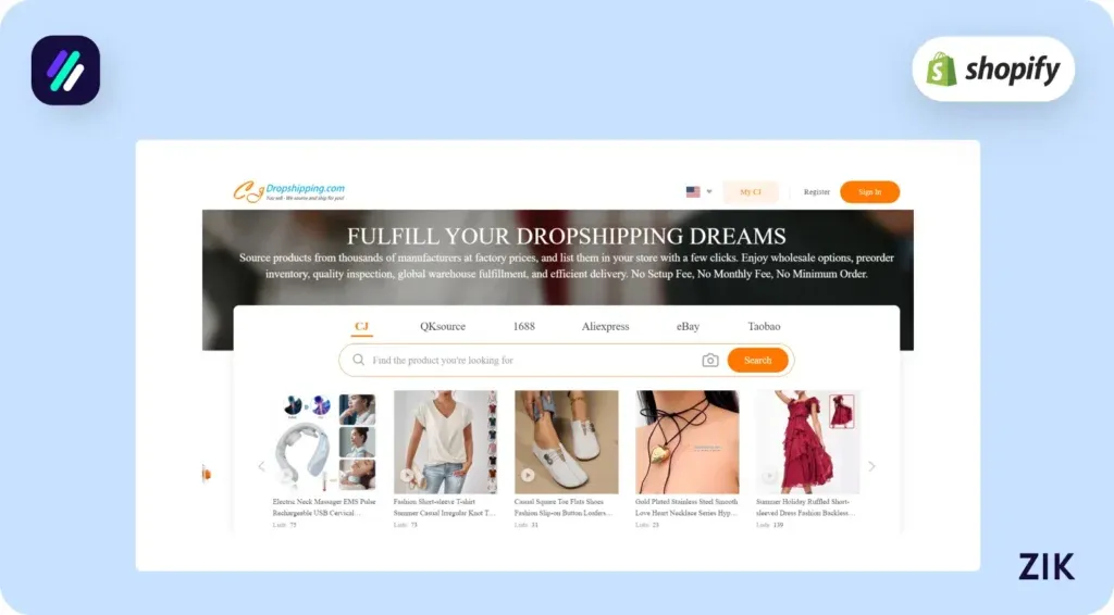 What is CJ Dropshipping?