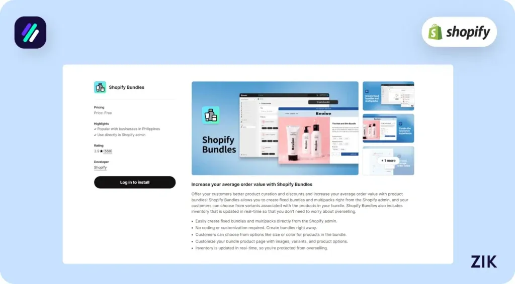choose between fixed bundles and multiple products bundles
