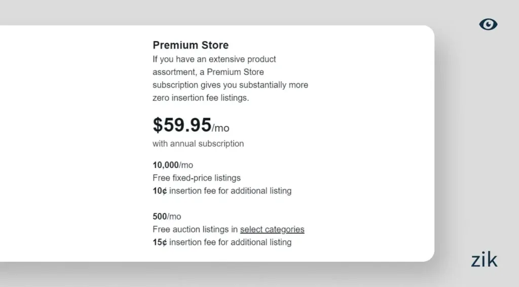 eBay Premium Store