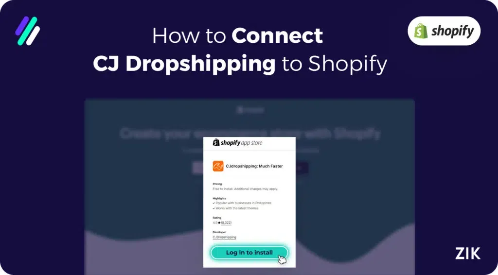 How to Connect CJ Dropshipping to Shopify