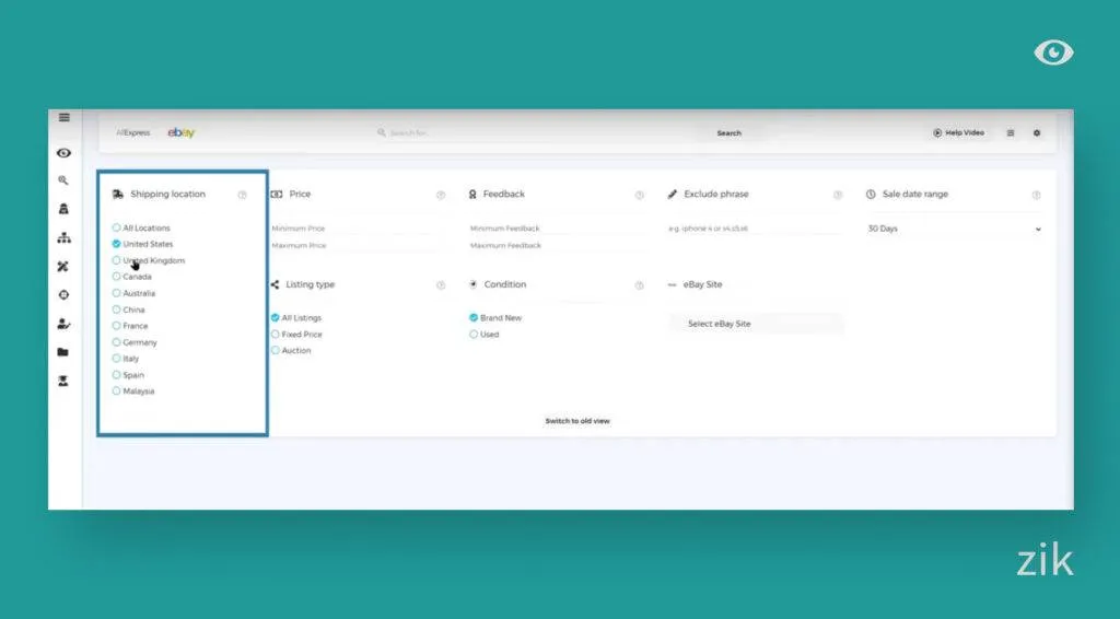 Choosing your location