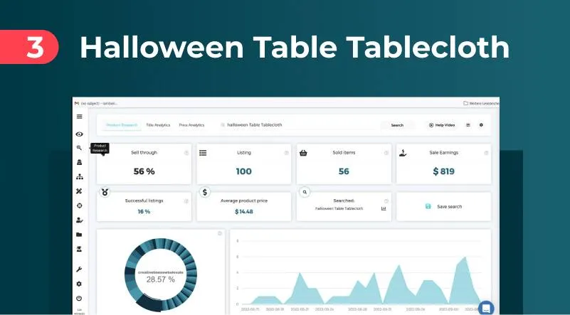 Halloween Table Cloth