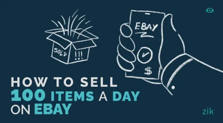 How to Sell 100 Items a day on eBay
