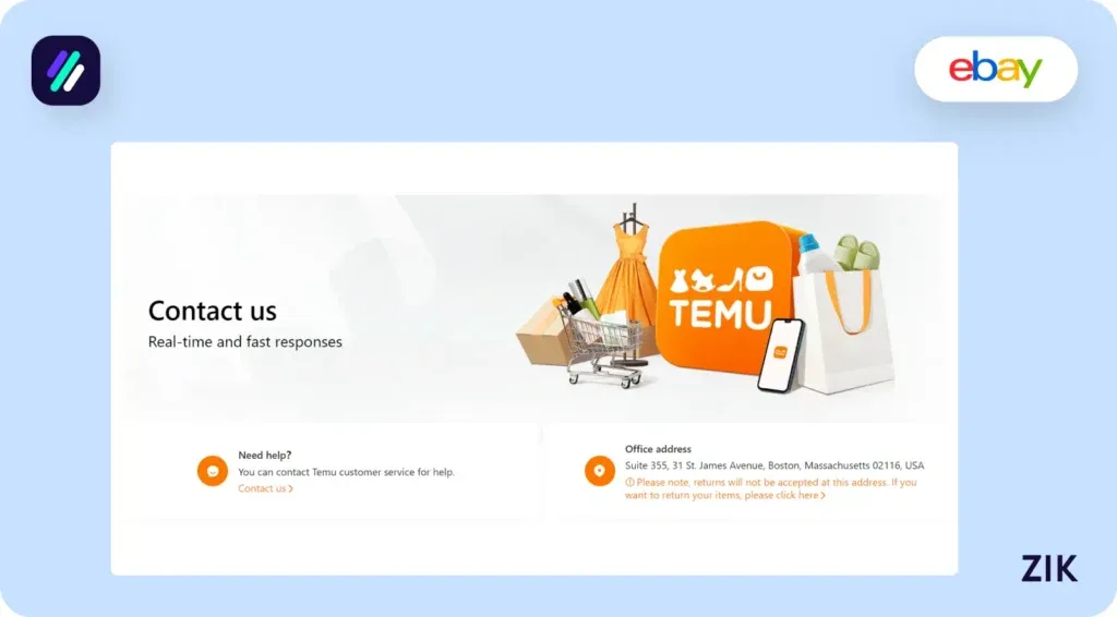 Temu Customer Support