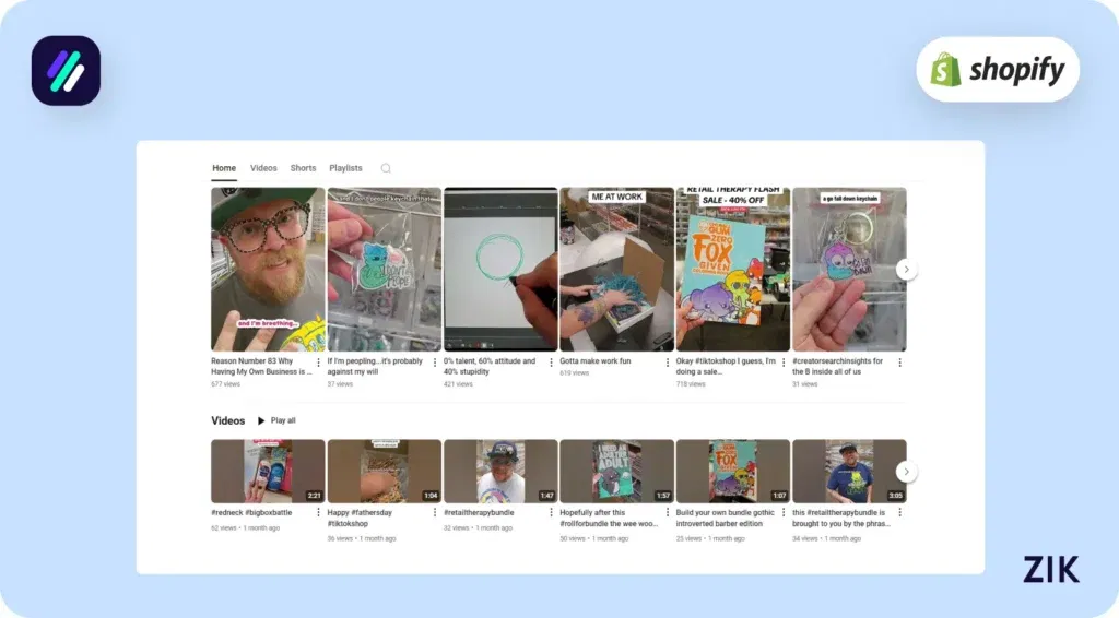 check their social channels