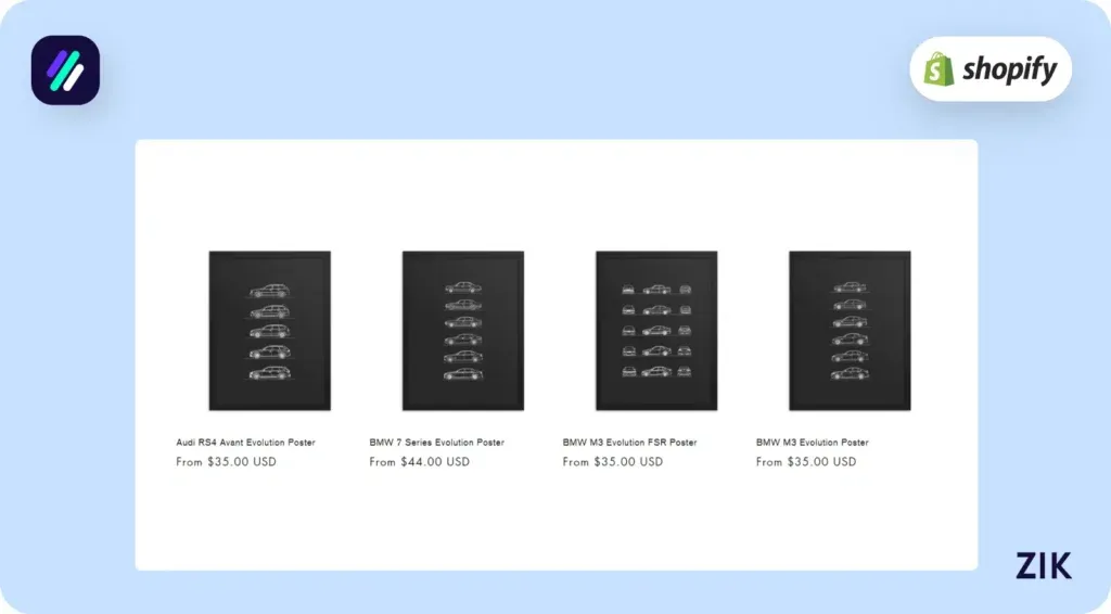 competitive analysis shows that this store has 2,971 products