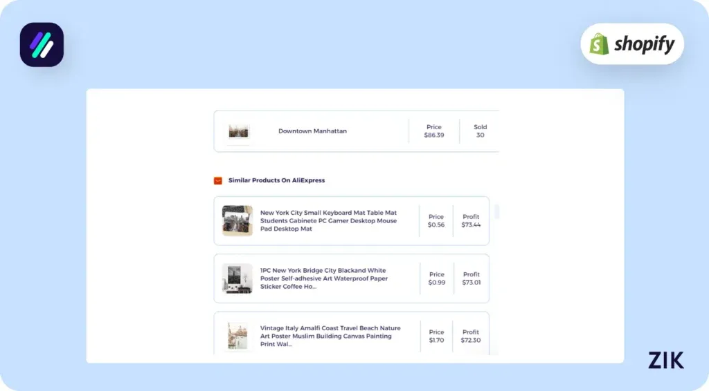 explore potential suppliers for this product on Aliexpress