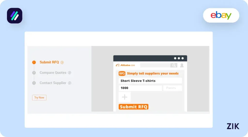 submit them to the RFQ form
