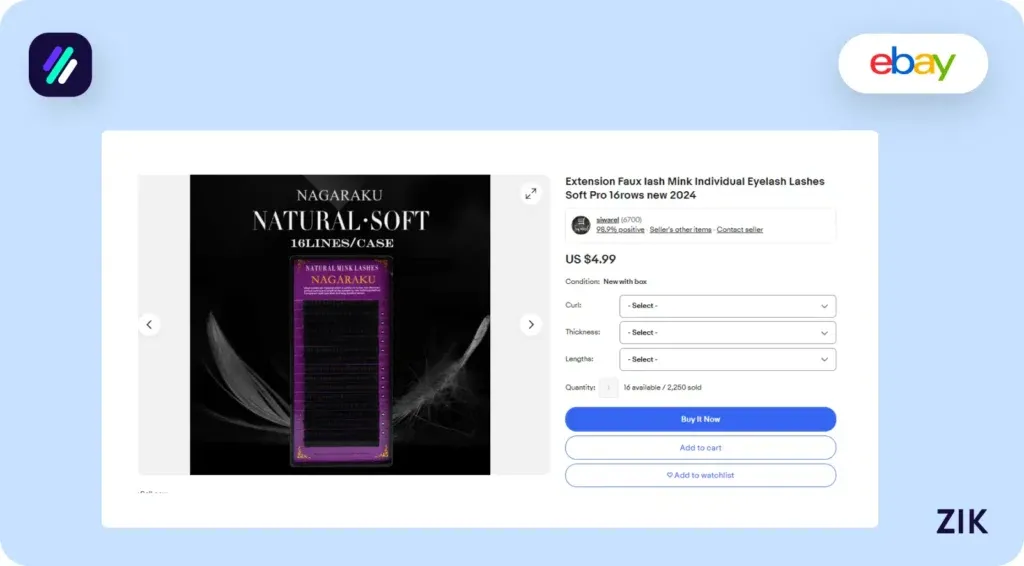 supplier for a similar product on Aliexpress