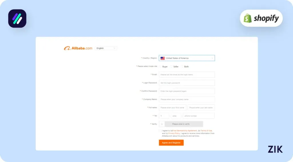 Fill in your information
