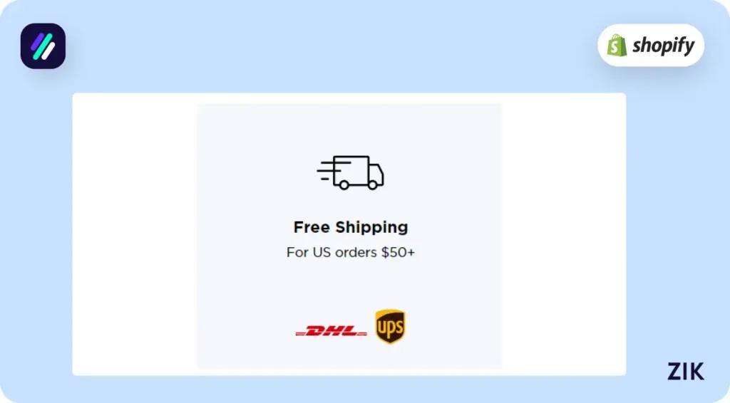 Free Shipping Discount
