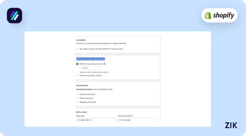 Set Up Automatic Discounts