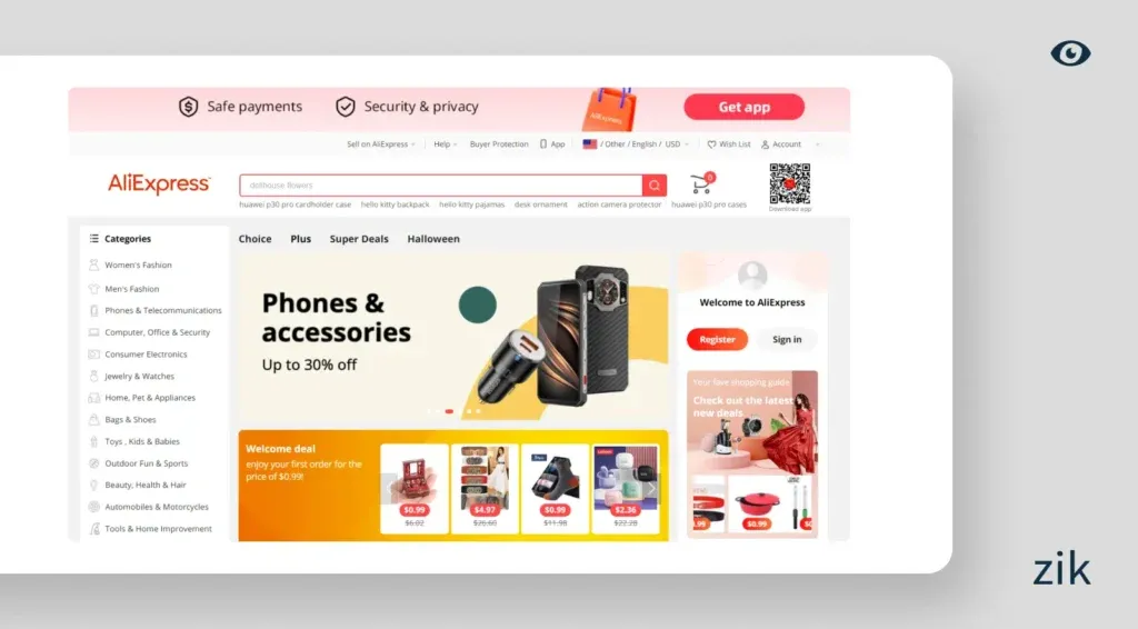 eBay Alternatives AliExpress
