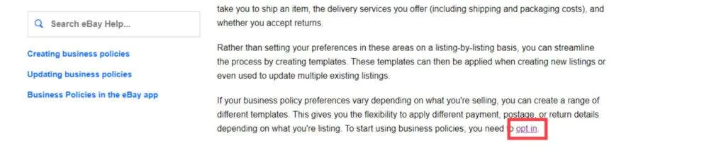 store policies for Ali Express Dropshipping
