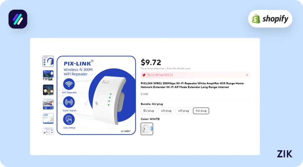 the seller has listed it for $25.99