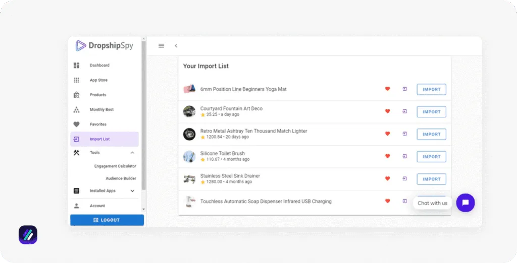 Best product research tools Dropship Spy