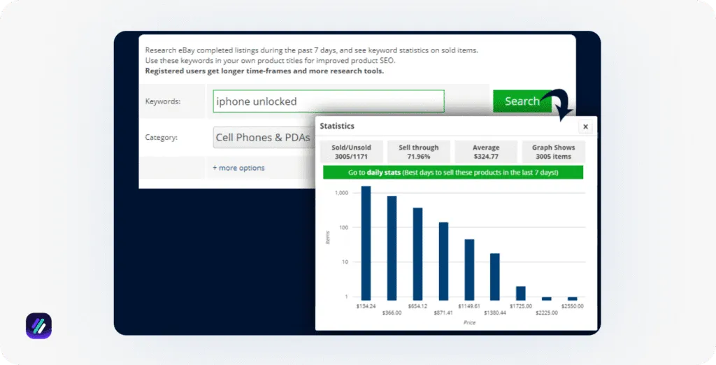 Best product research tools MarkSight