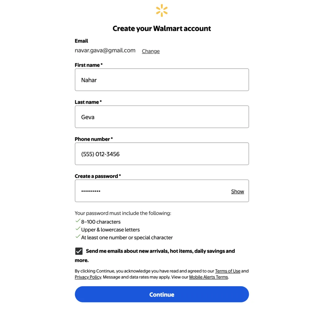 Creating walmart account for walmart to ebay dropshipping