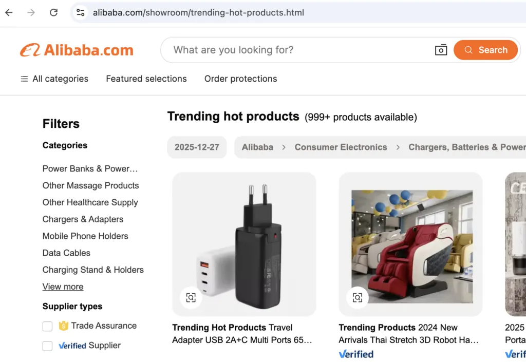 How to find products on Alibaba to sell on Shopify