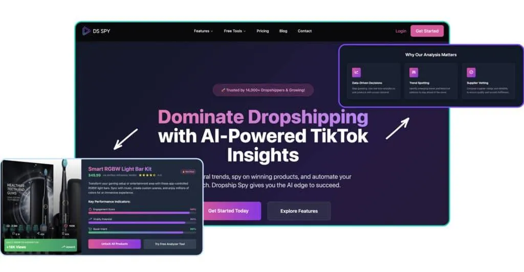 PPSPY alternatives and competitors Dropship-spy platform