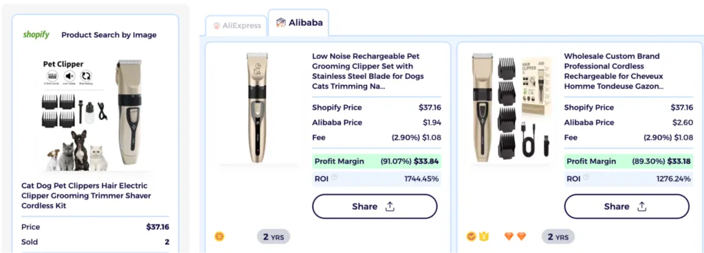 Top pet products to dropship pet grooming kit