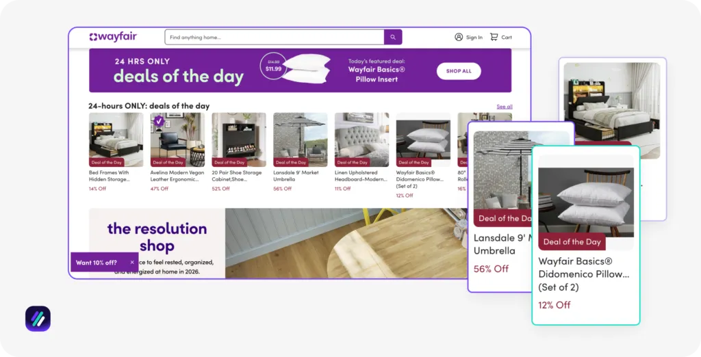 USA dropshipping supplier Wayfair