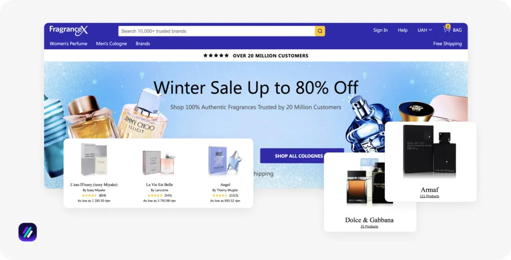 USA dropshipping suppliers Fragrancex