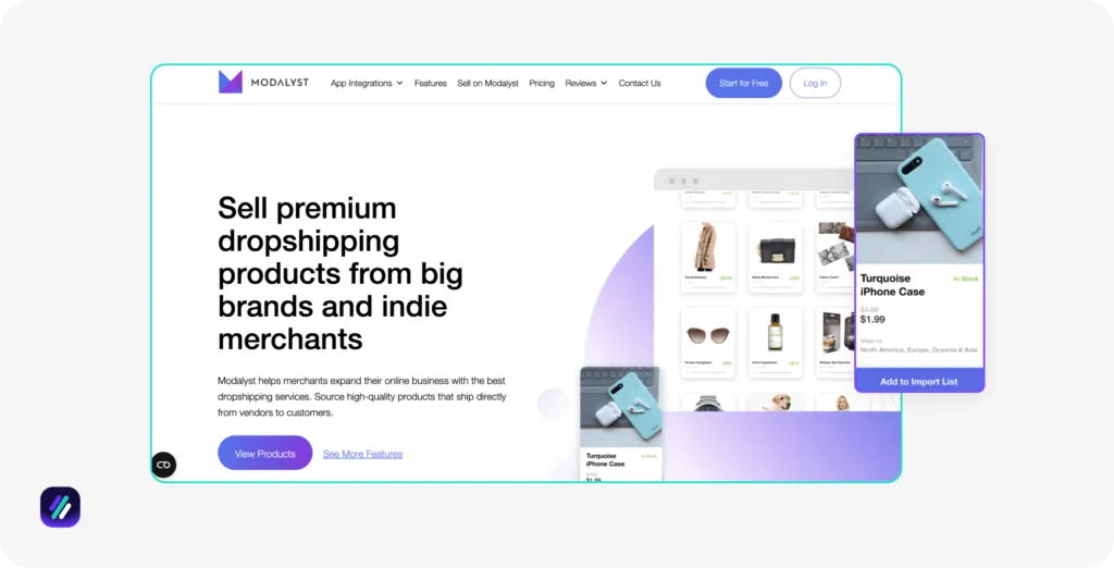 USA dropshipping suppliers Modalyst