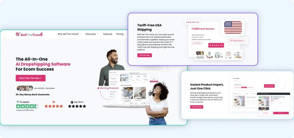 WinningHunter alternatives and competitors SellTheTrend platform