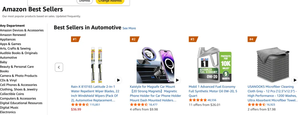 best dropshipping products amazon best sellers