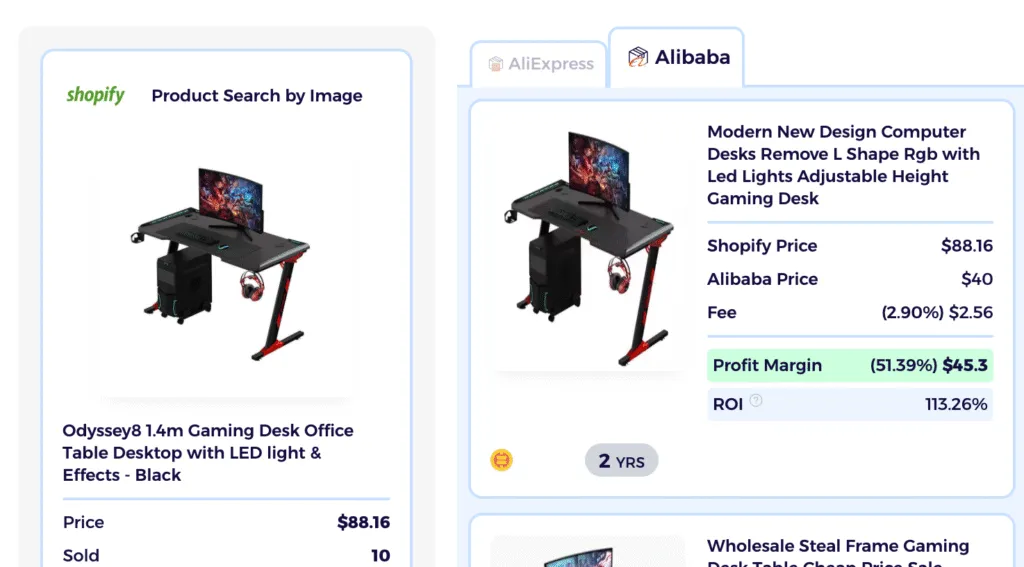 best dropshipping products gaming desk alibaba source