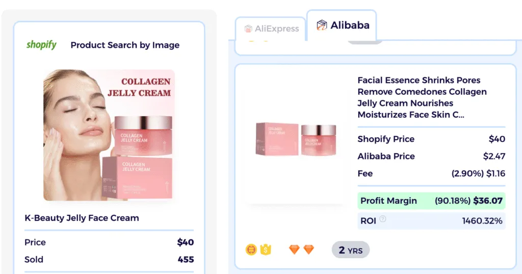 best dropshipping products jelly face cream alibaba supplier