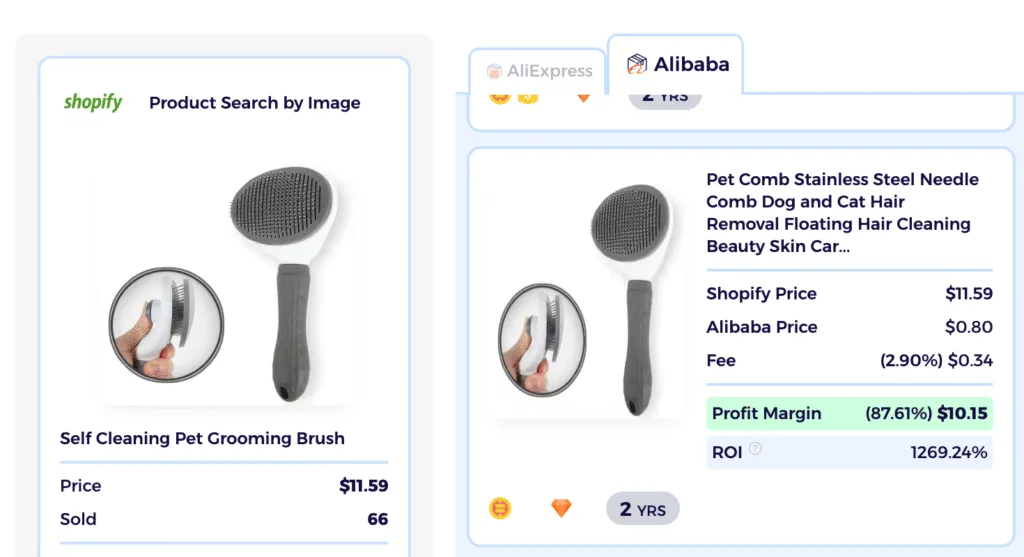 best dropshipping products self cleaning pet grooming brush